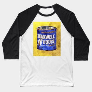 Vintage Maxwell House Can Baseball T-Shirt